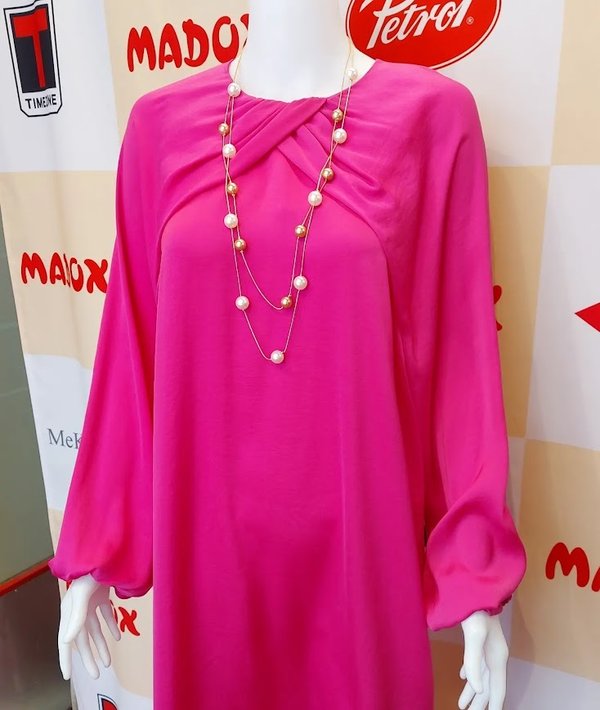 Naisten InWear mekko, LitoIW Short Dress, Fuchsia Pink